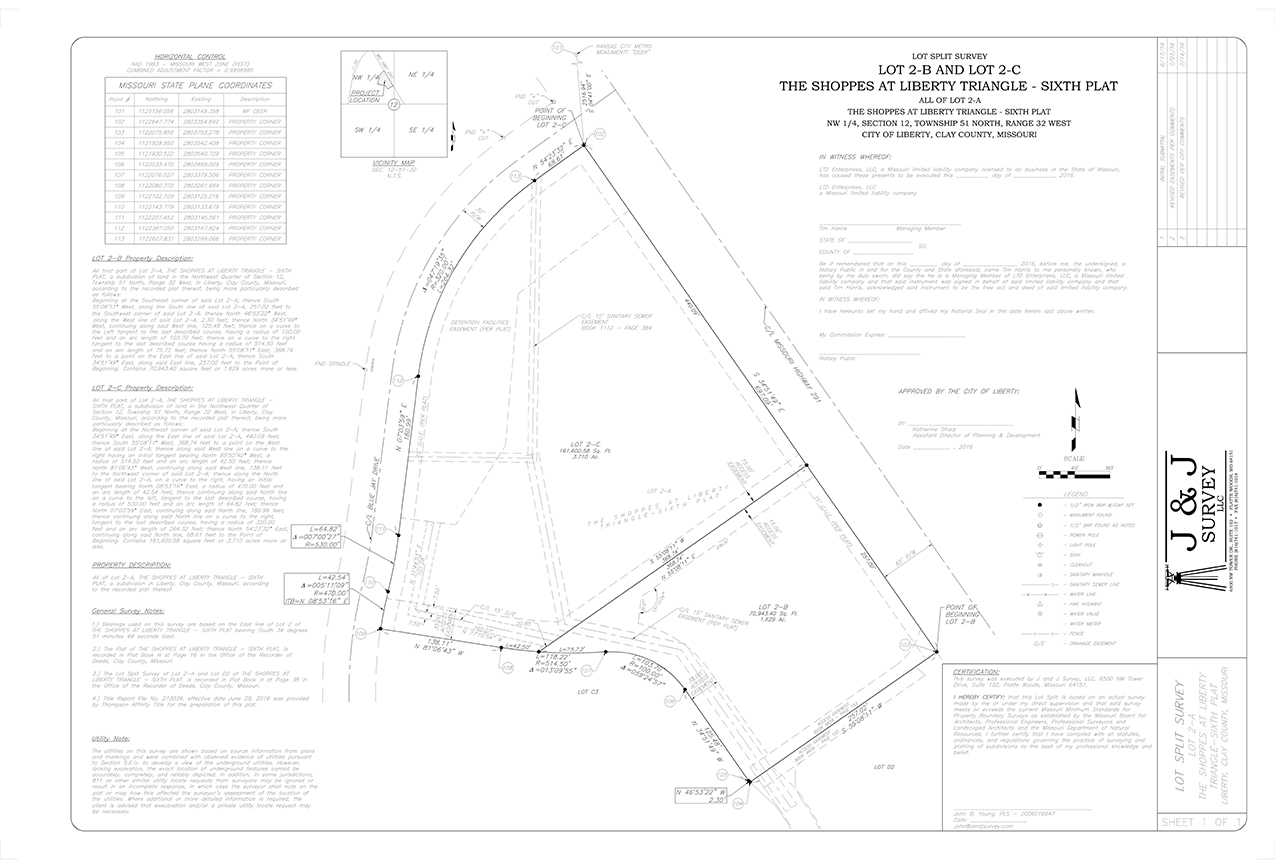 Kansas City Land Survey Services J & J Survey Land Surveyors